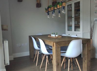 Wooden ceiling lights