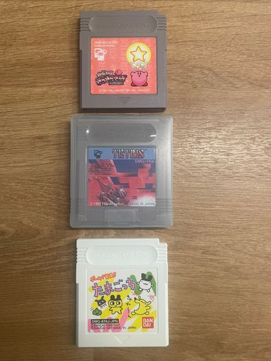 Perfect Xmas Gift Nintendo Gameboy Color Purple Clear CGB-001 + Tetris + Kirby's Star Stacker + Tamagotchi