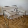 Mid Century Wassily Design Style Lounge Armchair Image 2