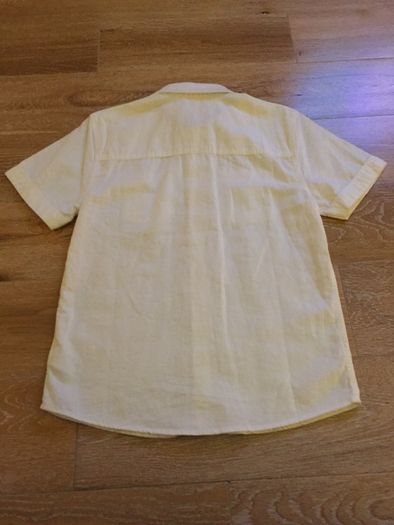 BNWT White Indigo short sleeve shirt Age 12