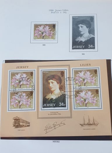 Stamps of Jersey 1958-1992