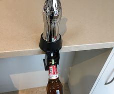 Coca Cola Bottle Opener Chromed metal