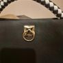 Beautiful black leather bag Image 2