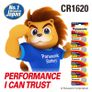 Panasonic CR1620 5PCS Lithium Batteries Image 2