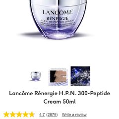 Lancome Renergie H.P.N. 300-Peptide Cream 50ml new no box