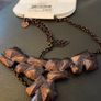 New crystallised  statement piece  necklace beautiful bought in  NY Image 5
