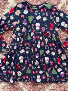 Next Girls Christmas Dress 8 Years