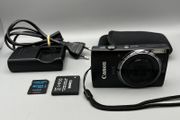 Canon IXUS 155 20MP Digital Camera Black - Full Kit