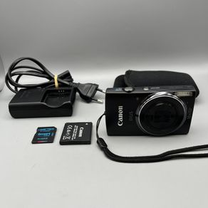 Canon IXUS 155 20MP Digital Camera Black - Full Kit