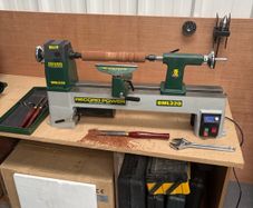 DML320 Cast Iron Electronic Variable Speed Lathe