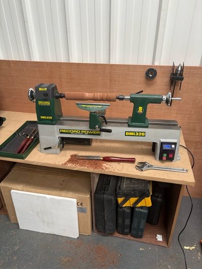 DML320 Cast Iron Electronic Variable Speed Lathe
