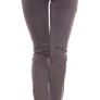 Tregging_with_zip__leather_look_appl__Color_GREY_Size_S/m Image 2