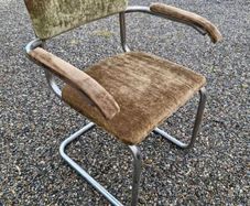 Vintage Bauhaus, modernist chrome chair