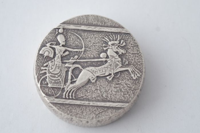5oz Chariot of War 999 silver coin