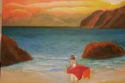 Acrylic Hand Painting - Reduced