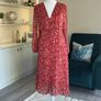 Beautiful Brand-New Ladies Red Rose Dress from Carraig Donn Image 5