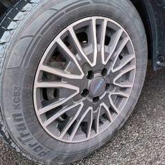 R17 aluminum wheels and tires