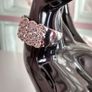 Platinum Plated Crystal Ring Image 6