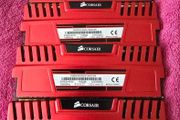 Corsair Vengeance Red DDR3 1866MHz RAM, 4 x 4GB (16GB total)