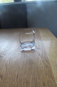 Habitat Square Glass Vase for Sale