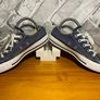 Converse All Star Ladies Navy Canvas Lo Top Trainers UK4 EUR36.5 Image 9