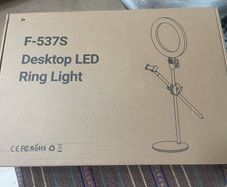 Brand New & Unused - Desktop LED Ring Light - Can Deliver