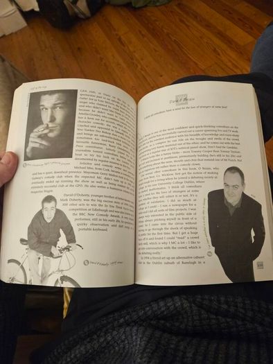Gift Of The Gag. The Explosion In Irish Comedy. By Stephen Dixon And Deirdre Flavey. First Edition Large Volume Paperback In Good Condition.  See Photos For Same.