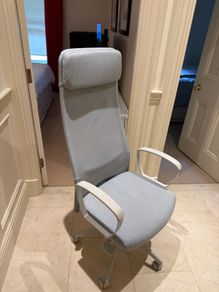 IKEA MARKUS Office Chair Light Grey - Perfect Condition