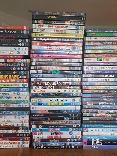 Huge Mixed DVD Collection - 130+ Titles (Films, TV & Family Favourites)