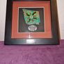 Hand painted Aboriginal Symbol of Health on slate framed Image 3