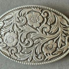 Belt buckle, western Style.