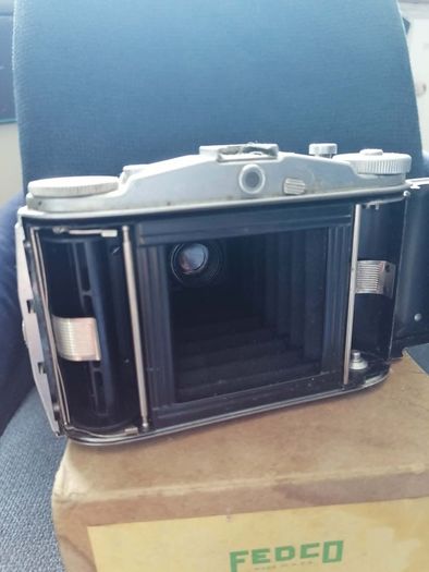 Vintage Agfa Isolette II 120 Folding Camera + Original Manual