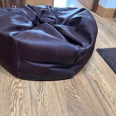 Leather bean bag 90cm x 90 cm