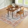 NEW SALE | Washable Rugs Living Room Non Slip Area Rugs for Bedroom Machine Washable Rug Soft Short Pile Large Living Room Rug Vintage Oriental Boho Rug Non Shedding Dense Rugs 80x150cm Image 3