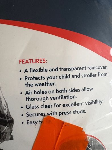 stroller raincover