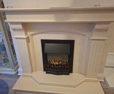 fireplace and electric insert all in great condition