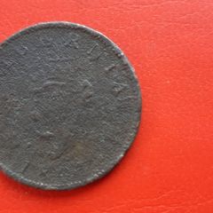 1805 Hibernia. Half Penny. George III