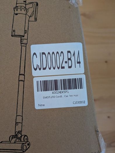 Smoture cordless vacuum cleaner - practically brand new