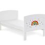 Obaby White Grace Inspire Cot Bed with Obaby mattress included Image 2
