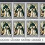1971 Vatican City The 800th Anniversary of the birth of Holy Dominikus Commemorative Stamps marginal Corner Blocks of 8 Mint Never Hinged (MNH) Image 5