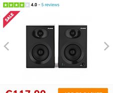 Alesis Elevate 4 Studio Monitors