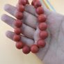 Vintage African Style White Dotted Glass Beads Strands Necklace Image 7