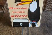 Original 70s/80s Guinness shelf display