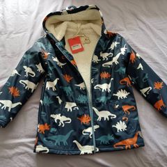 Brand New Hatley color changes when wet splash jacket
