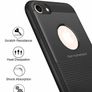 Black Armour ShockProof Case for iPhone 6, iPhone 6S Hybrid Back Cover Image 3