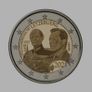 Luxembourg 2 Euro Commemorative 6 Coin Set Laser And Relief Variants Image 5