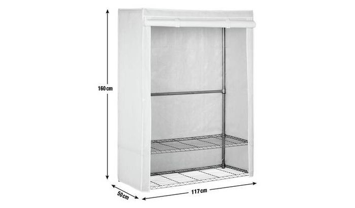 Double Heavy Duty Covered Rail