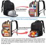 Extra Large Backpack for Men 50L,Lunch Backpack Work Bag Travel Laptop Backpack 17.3 Inch with USB Charging Port,Water Resistant Big Business Computer Rucksack for Men Women College School Black (FREE POSTAGE) Image 5