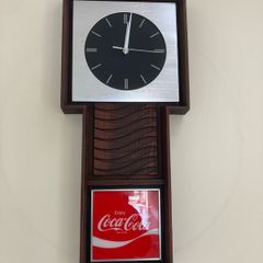 Coca Cola Clock upgraded to quartz movement