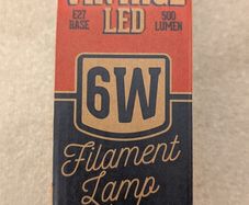 E27 vintage led bulb